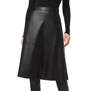 Joe's Jeans The Lori Faux Leather Midi Skirt (Size 4)
